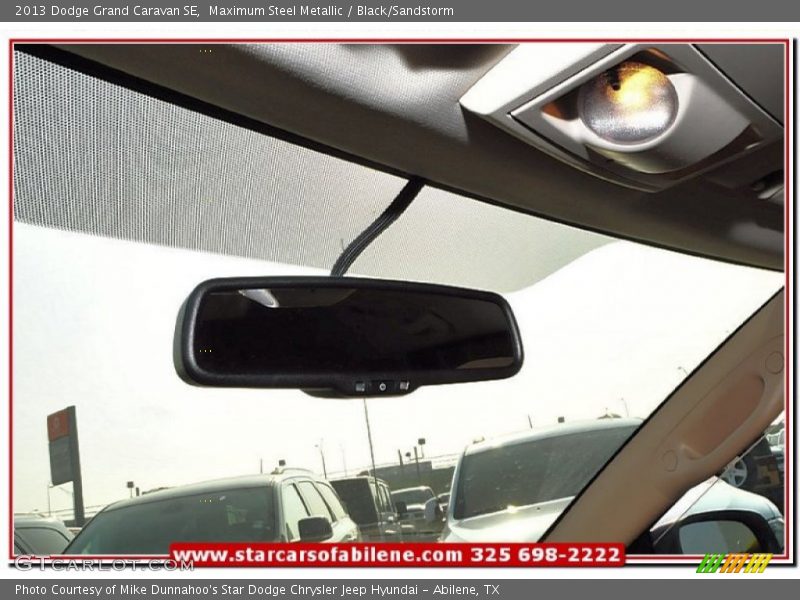 Maximum Steel Metallic / Black/Sandstorm 2013 Dodge Grand Caravan SE