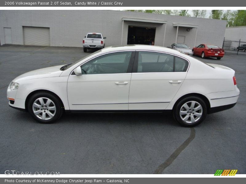 Candy White / Classic Grey 2006 Volkswagen Passat 2.0T Sedan