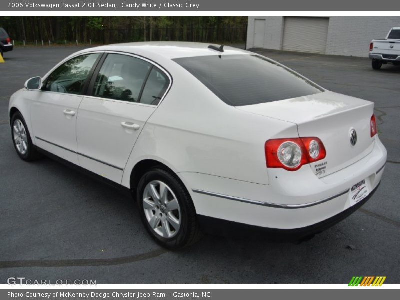 Candy White / Classic Grey 2006 Volkswagen Passat 2.0T Sedan