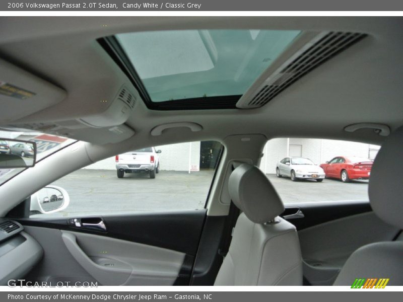 Candy White / Classic Grey 2006 Volkswagen Passat 2.0T Sedan