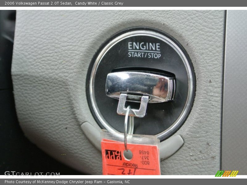 Candy White / Classic Grey 2006 Volkswagen Passat 2.0T Sedan