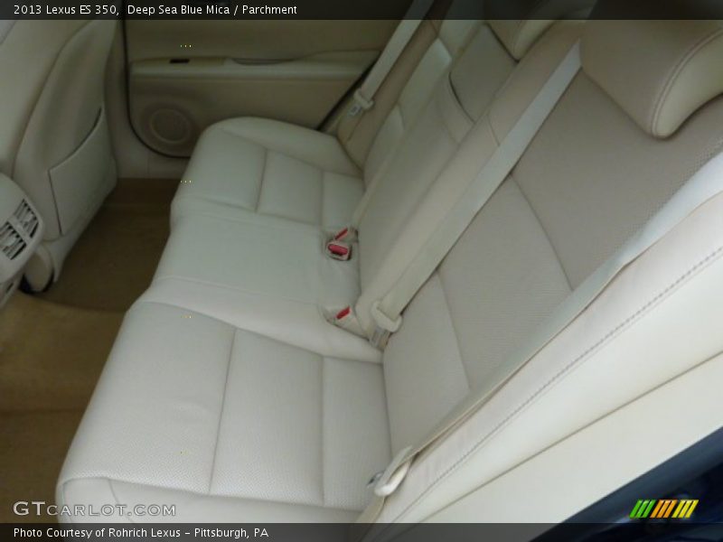 Deep Sea Blue Mica / Parchment 2013 Lexus ES 350