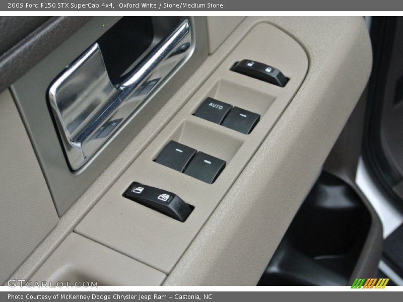 Oxford White / Stone/Medium Stone 2009 Ford F150 STX SuperCab 4x4