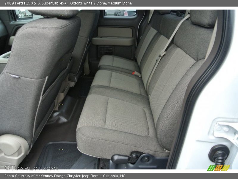 Oxford White / Stone/Medium Stone 2009 Ford F150 STX SuperCab 4x4