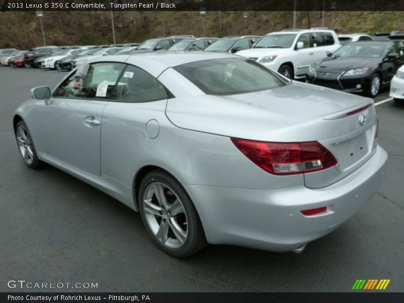 Tungsten Pearl / Black 2013 Lexus IS 350 C Convertible