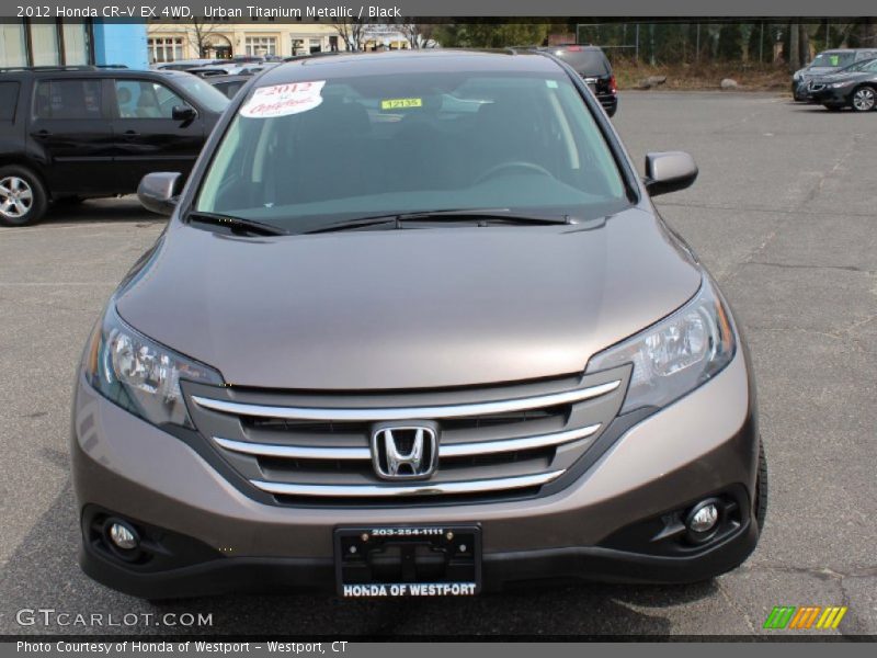 Urban Titanium Metallic / Black 2012 Honda CR-V EX 4WD
