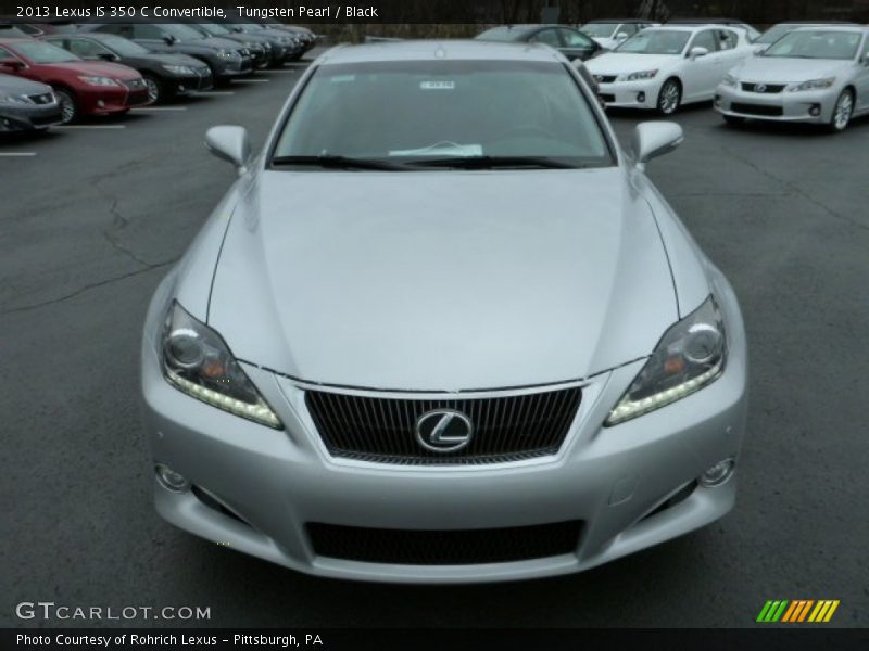 Tungsten Pearl / Black 2013 Lexus IS 350 C Convertible
