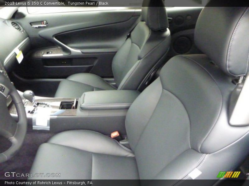 Tungsten Pearl / Black 2013 Lexus IS 350 C Convertible