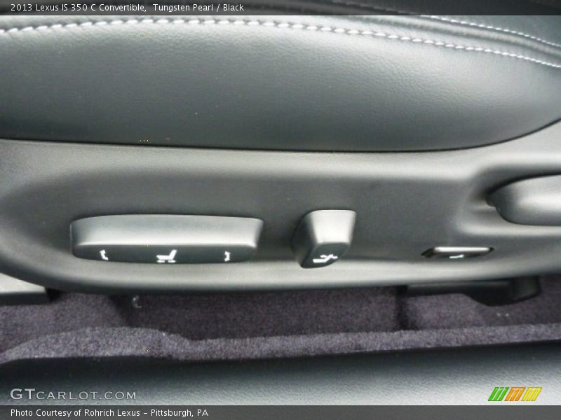 Tungsten Pearl / Black 2013 Lexus IS 350 C Convertible