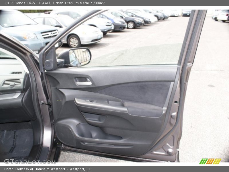 Urban Titanium Metallic / Black 2012 Honda CR-V EX 4WD