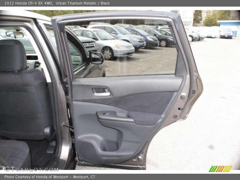 Urban Titanium Metallic / Black 2012 Honda CR-V EX 4WD