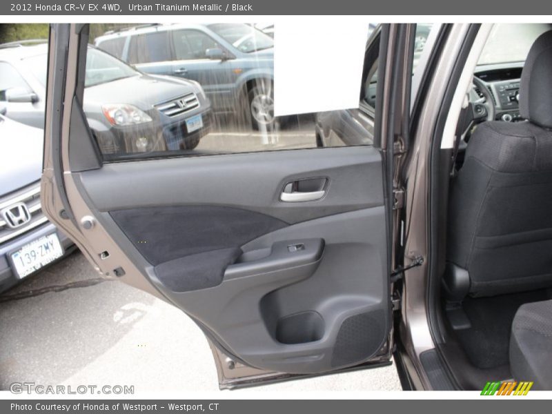 Urban Titanium Metallic / Black 2012 Honda CR-V EX 4WD