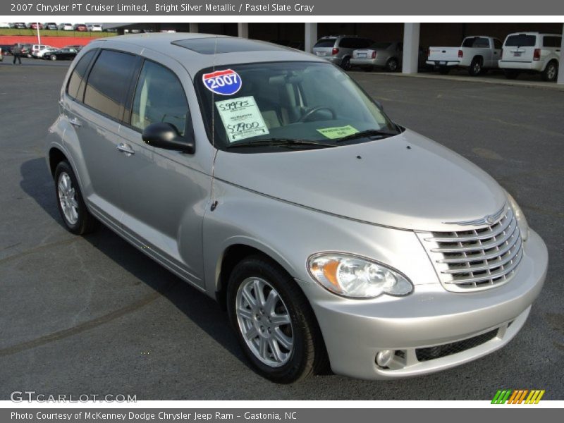 Bright Silver Metallic / Pastel Slate Gray 2007 Chrysler PT Cruiser Limited