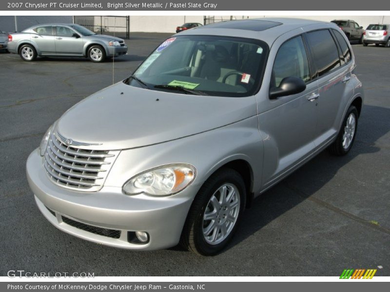 Bright Silver Metallic / Pastel Slate Gray 2007 Chrysler PT Cruiser Limited