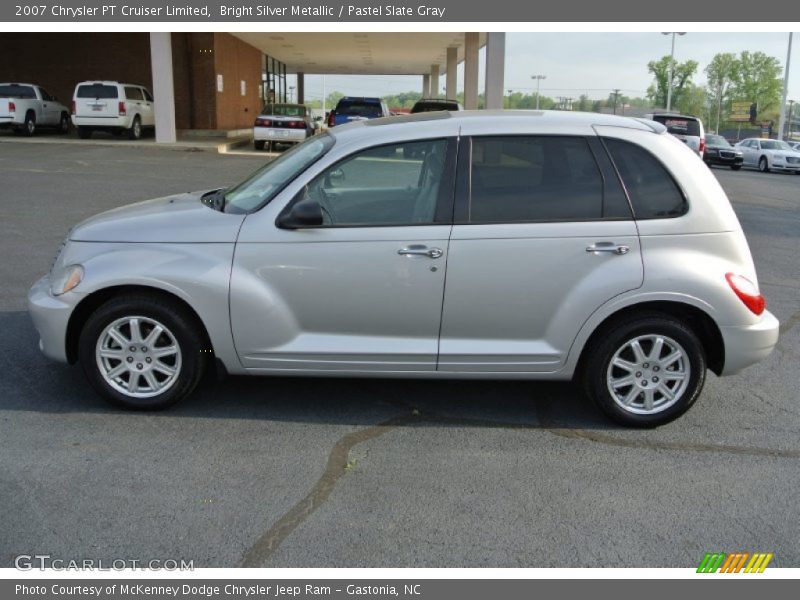 Bright Silver Metallic / Pastel Slate Gray 2007 Chrysler PT Cruiser Limited