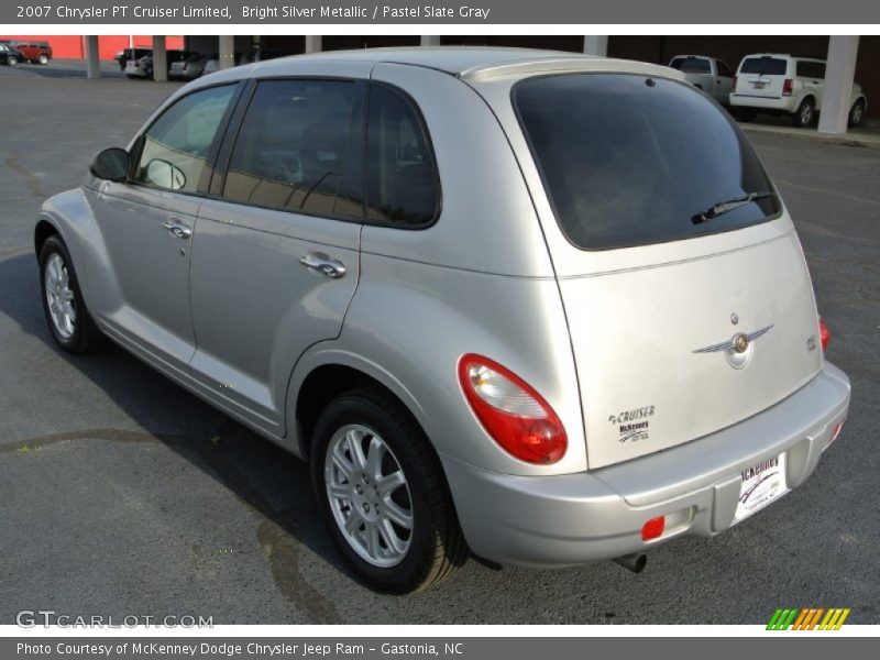 Bright Silver Metallic / Pastel Slate Gray 2007 Chrysler PT Cruiser Limited