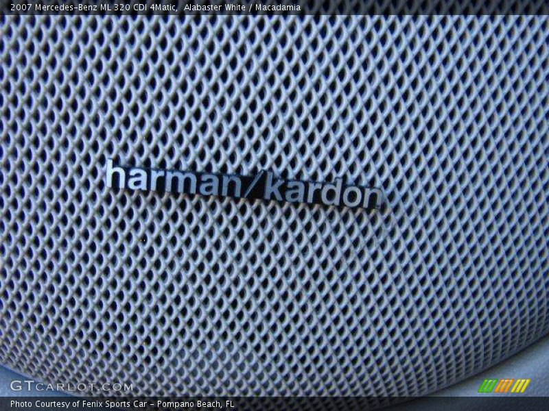 Alabaster White / Macadamia 2007 Mercedes-Benz ML 320 CDI 4Matic