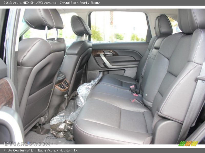 Crystal Black Pearl / Ebony 2013 Acura MDX SH-AWD Advance