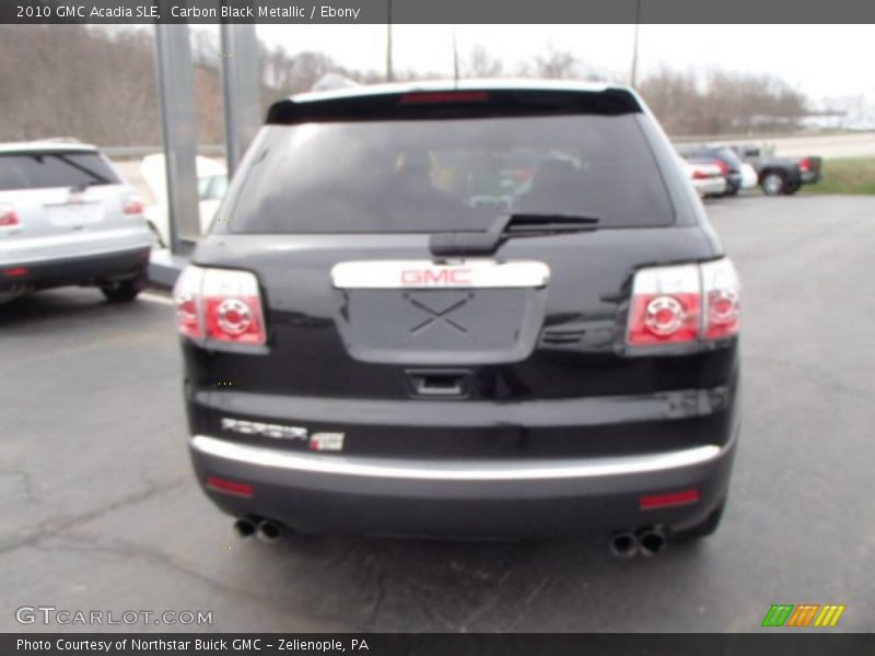 Carbon Black Metallic / Ebony 2010 GMC Acadia SLE
