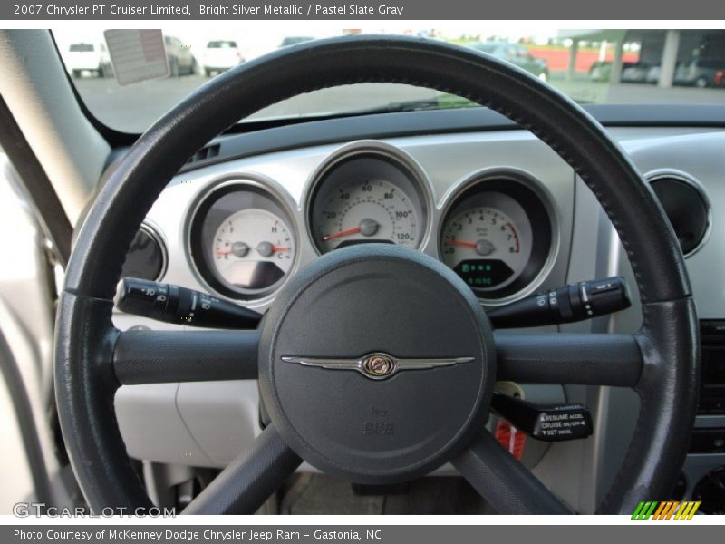 Bright Silver Metallic / Pastel Slate Gray 2007 Chrysler PT Cruiser Limited
