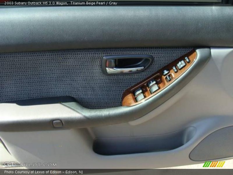 Titanium Beige Pearl / Gray 2003 Subaru Outback H6 3.0 Wagon