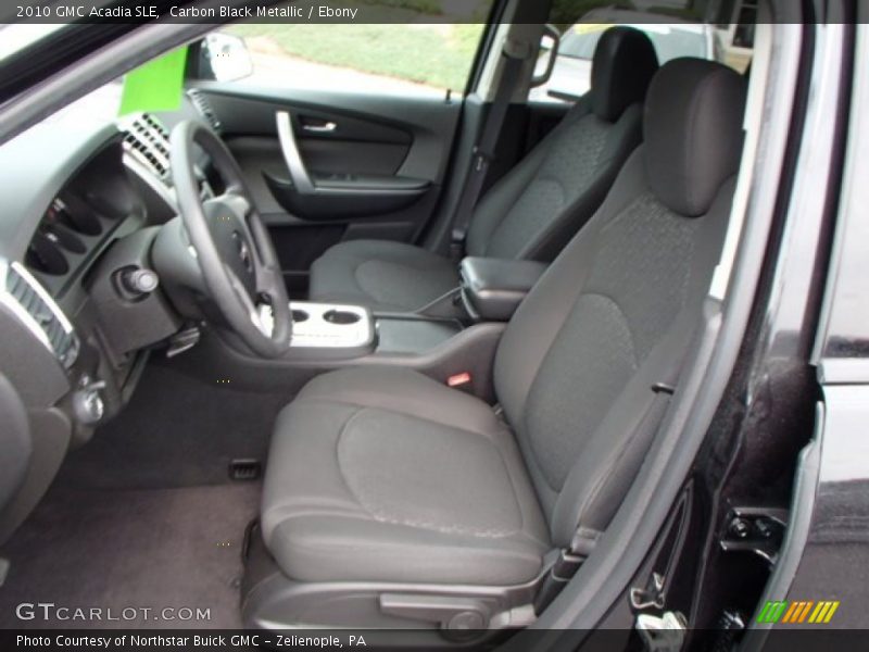 Carbon Black Metallic / Ebony 2010 GMC Acadia SLE