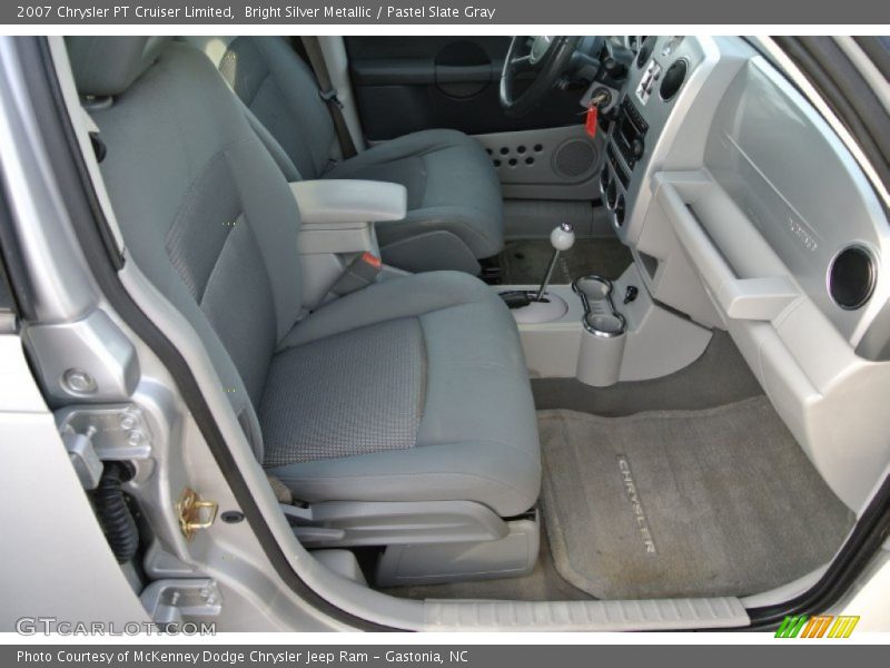 Bright Silver Metallic / Pastel Slate Gray 2007 Chrysler PT Cruiser Limited