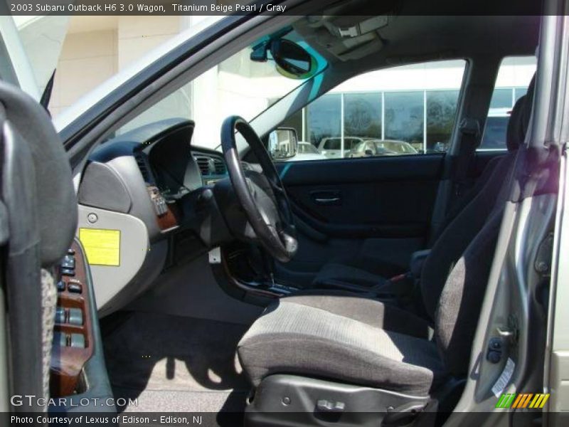 Titanium Beige Pearl / Gray 2003 Subaru Outback H6 3.0 Wagon