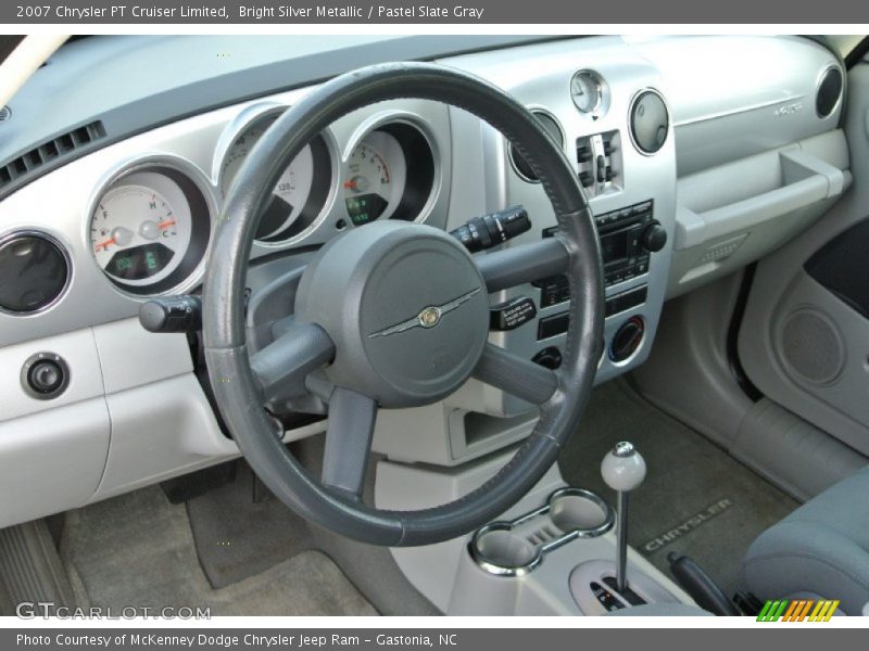Bright Silver Metallic / Pastel Slate Gray 2007 Chrysler PT Cruiser Limited