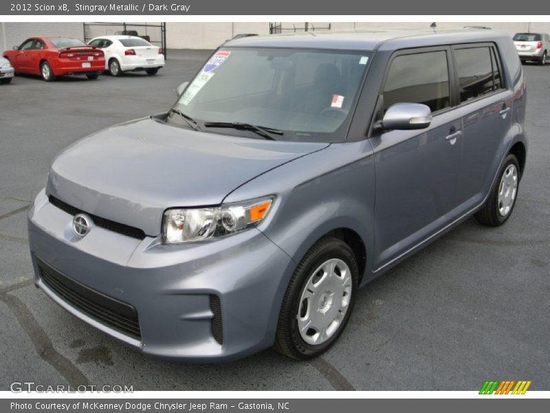 Stingray Metallic / Dark Gray 2012 Scion xB