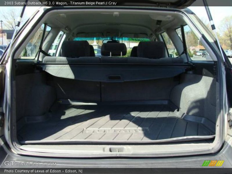 Titanium Beige Pearl / Gray 2003 Subaru Outback H6 3.0 Wagon