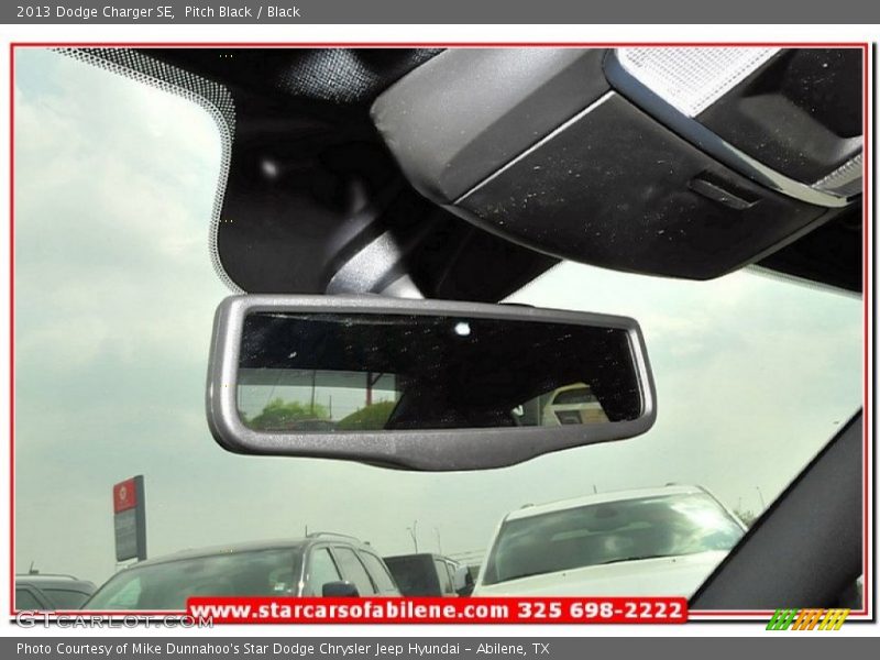 Pitch Black / Black 2013 Dodge Charger SE