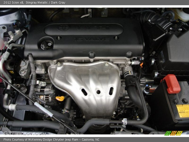 Stingray Metallic / Dark Gray 2012 Scion xB