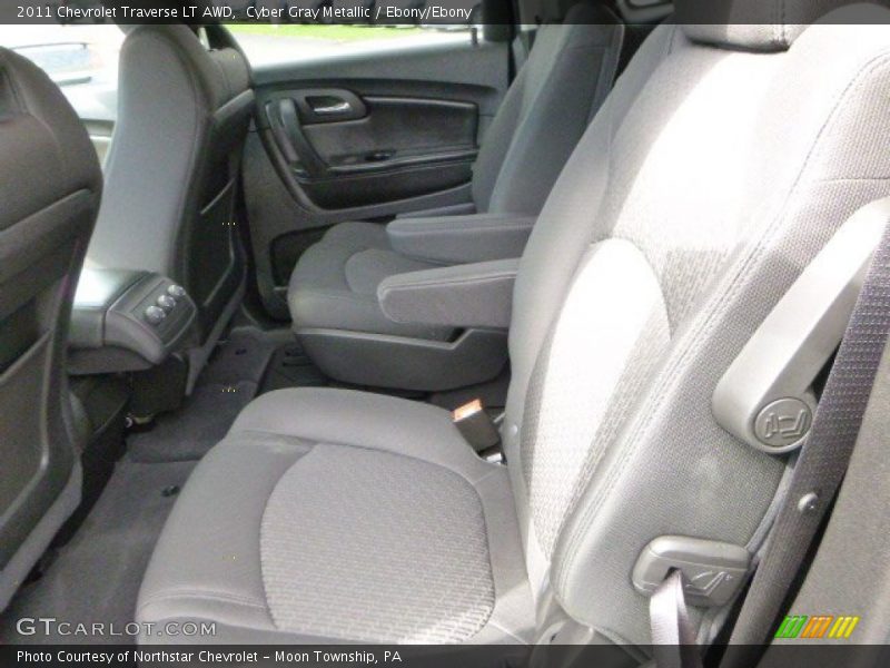 Cyber Gray Metallic / Ebony/Ebony 2011 Chevrolet Traverse LT AWD