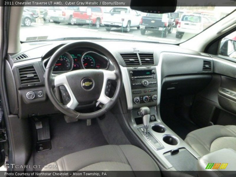  2011 Traverse LT AWD Ebony/Ebony Interior