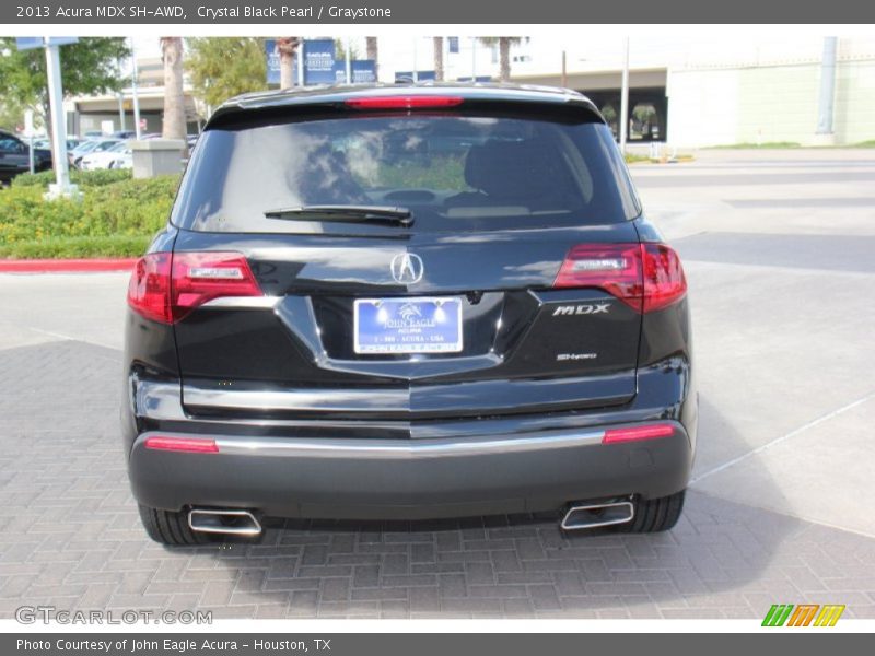 Crystal Black Pearl / Graystone 2013 Acura MDX SH-AWD