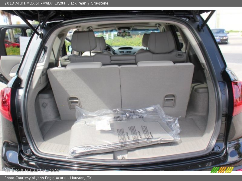 Crystal Black Pearl / Graystone 2013 Acura MDX SH-AWD