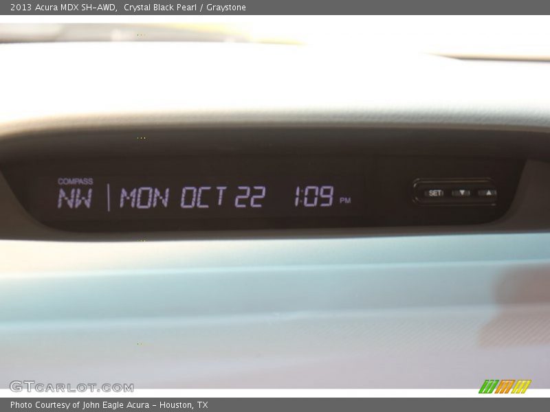 Crystal Black Pearl / Graystone 2013 Acura MDX SH-AWD