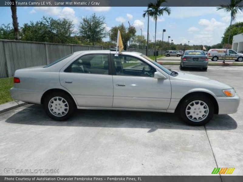 Lunar Mist Metallic / Gray 2001 Toyota Camry LE V6