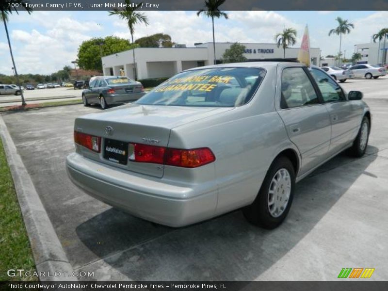 Lunar Mist Metallic / Gray 2001 Toyota Camry LE V6