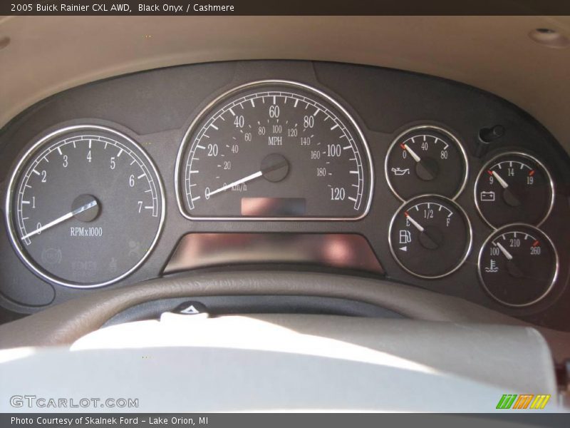 Black Onyx / Cashmere 2005 Buick Rainier CXL AWD