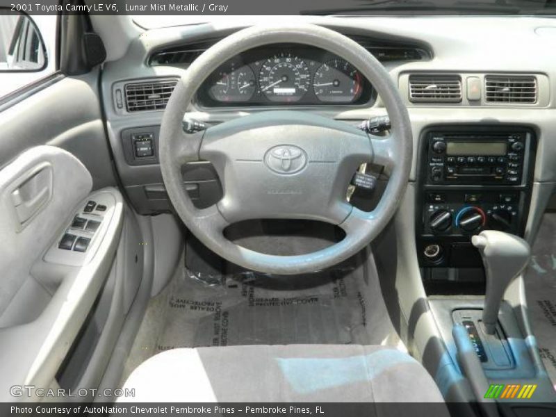 Lunar Mist Metallic / Gray 2001 Toyota Camry LE V6
