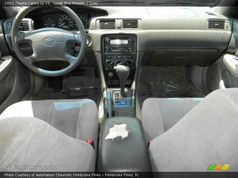 Lunar Mist Metallic / Gray 2001 Toyota Camry LE V6