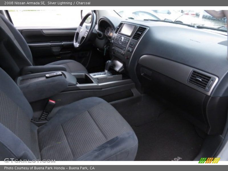 Silver Lightning / Charcoal 2008 Nissan Armada SE