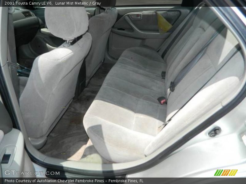 Lunar Mist Metallic / Gray 2001 Toyota Camry LE V6
