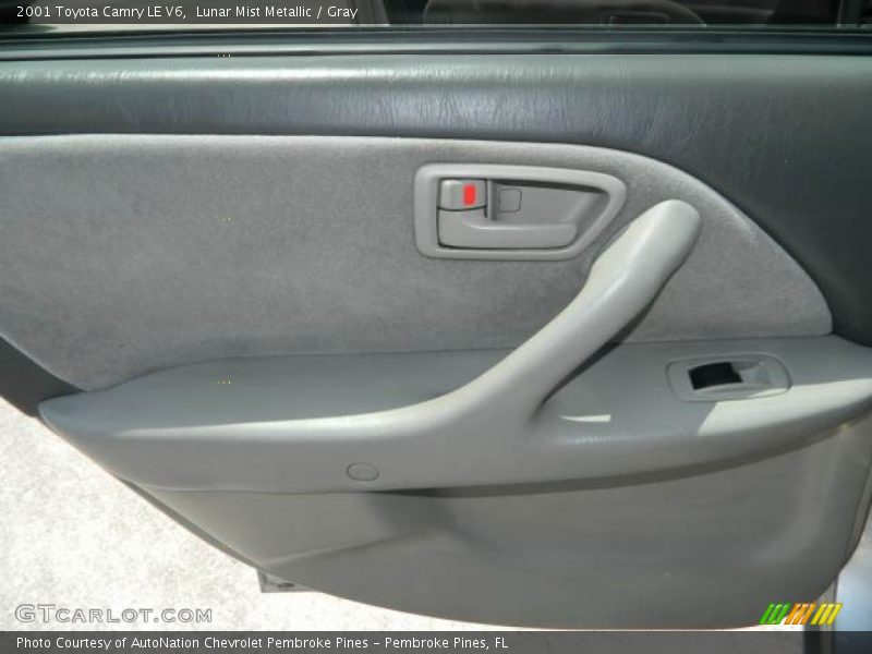 Lunar Mist Metallic / Gray 2001 Toyota Camry LE V6