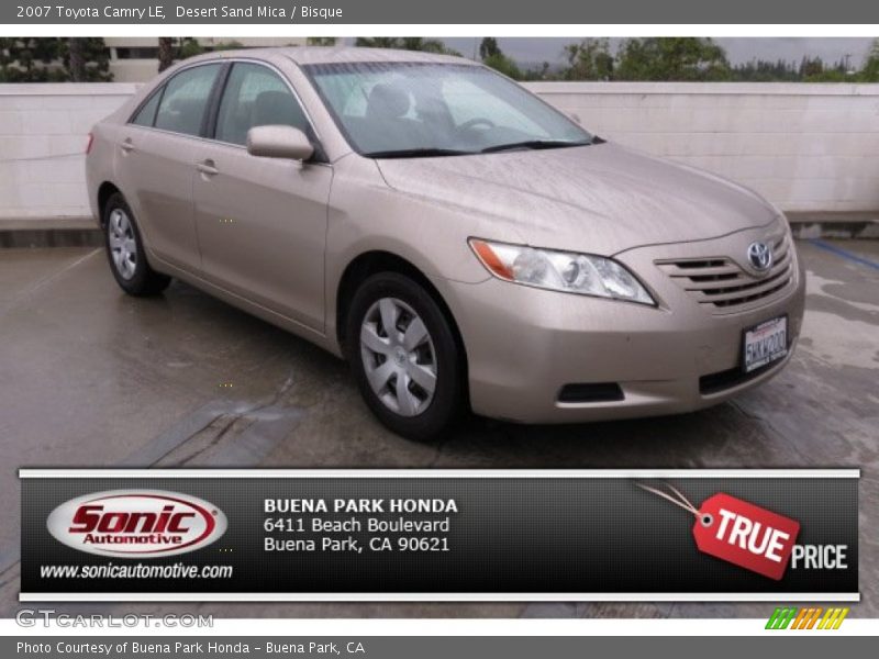 Desert Sand Mica / Bisque 2007 Toyota Camry LE
