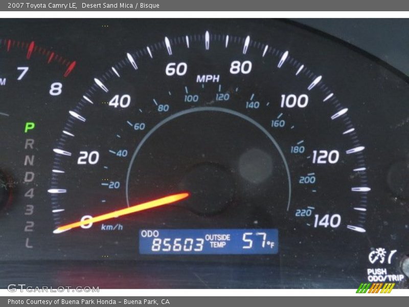 Desert Sand Mica / Bisque 2007 Toyota Camry LE