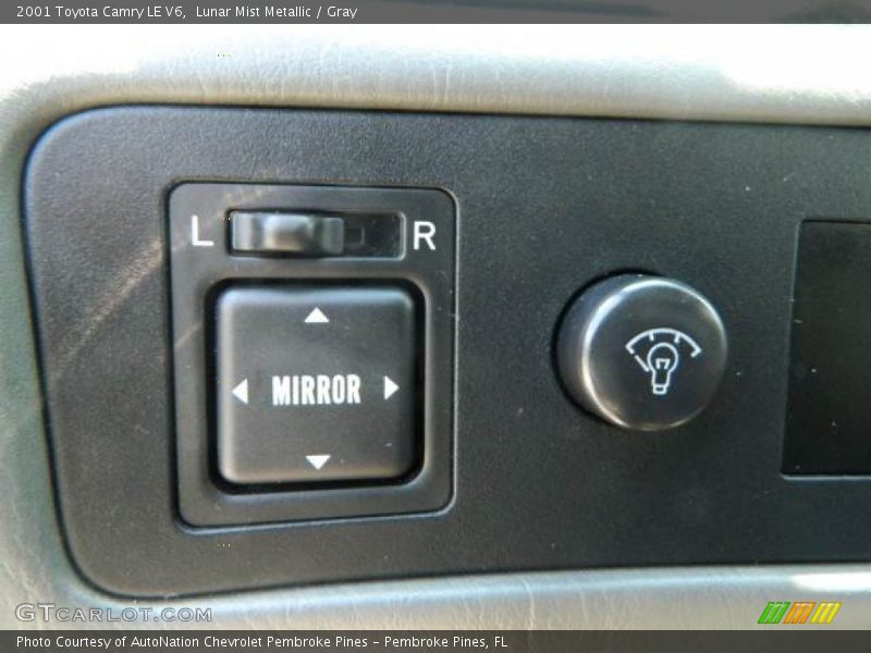 Lunar Mist Metallic / Gray 2001 Toyota Camry LE V6