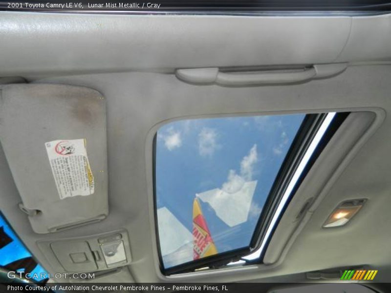 Lunar Mist Metallic / Gray 2001 Toyota Camry LE V6